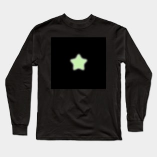 neon green star aura Long Sleeve T-Shirt